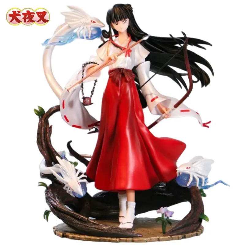 Nové Inuyasha Kikyo Anime Periférne dvojrozmerné figúrky Kreatívne modely Ozdoby Prispôsobené príslušenstvo so sochami
