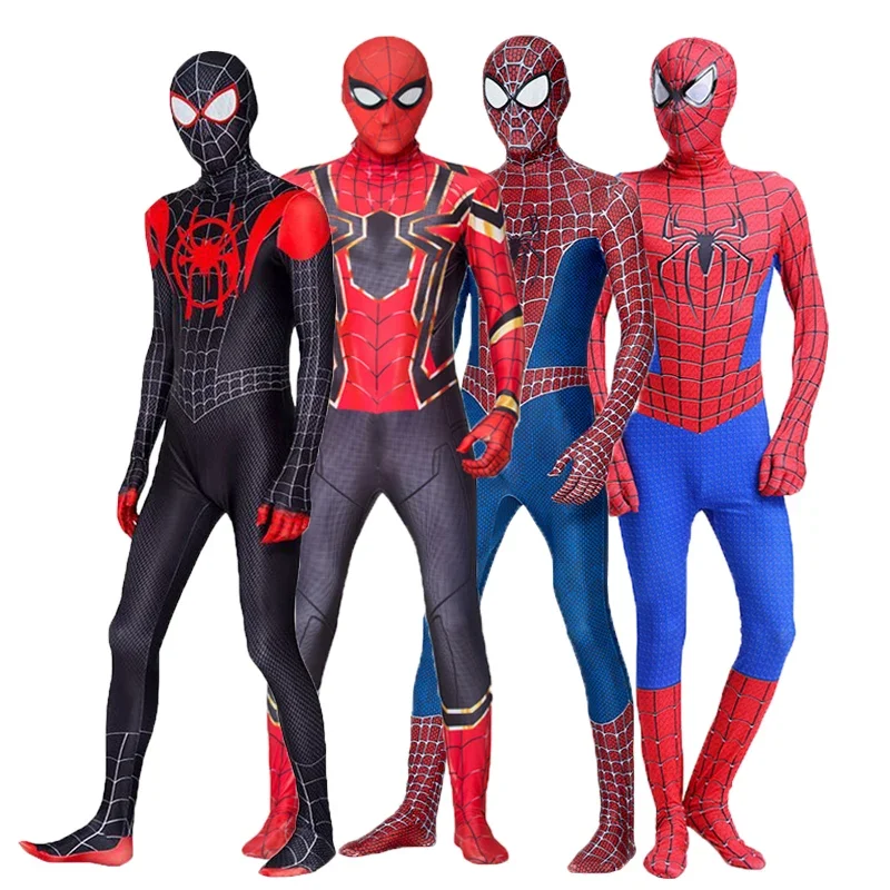 Nové kilometre ďaleko od domácnosti Marvel Cosplay kostým zentai Spiderman kostým superhrdina Bodysuit Spandex Suit pre deti dospelých