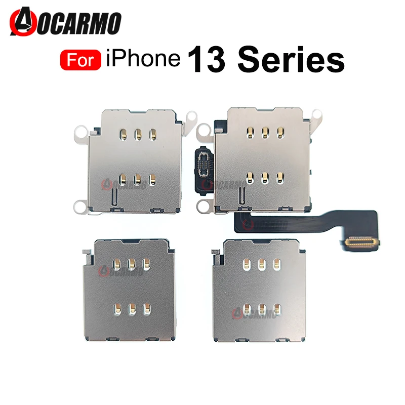 Nové konektorové kábel Dual SIM karty Flex kábel pre iPhone 13 PRO 13Promax / Single 13 Mini náhradné diely
