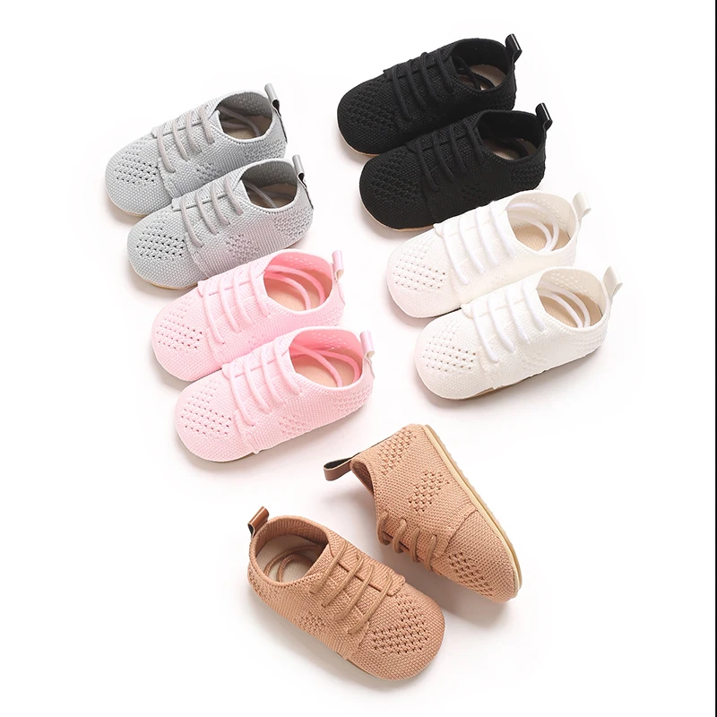 Nové kravaty Shoes Fashion Summer Sandal Dojčenské dievčatá topánky Gumber Soft Sole Non-Slip Batoľa prvý Walker Baby Crib novorodenca