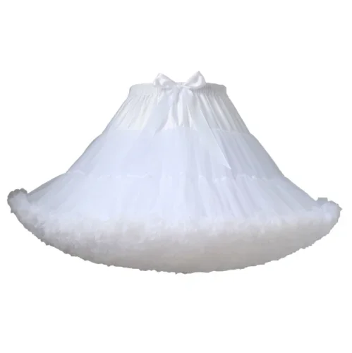 Nové krátke tyl lolita petticoat šaty Crinoline Svadba spodnej sukne