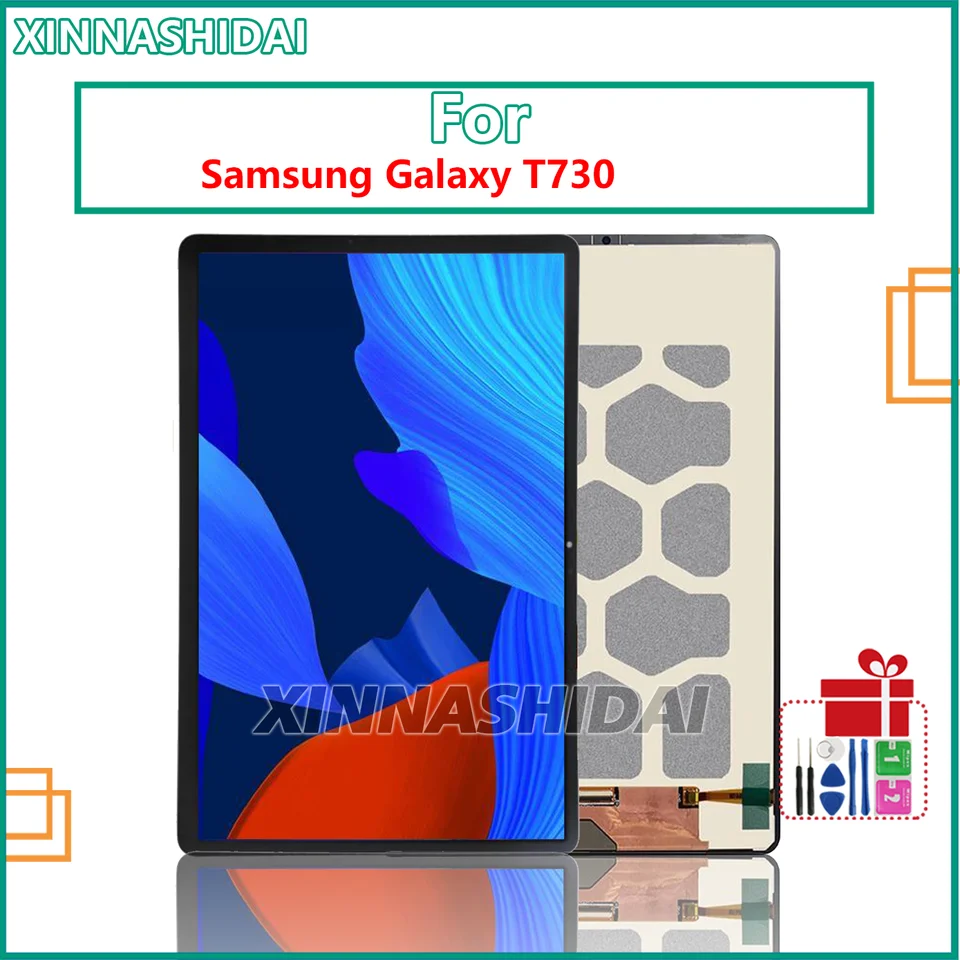 Nové LCD pre Samsung Galaxy Tab S7 Fe T730 T733 T735 T736 T737 T738 LCD DISPLOW DISPLOT DISPLOW DIGITIZER