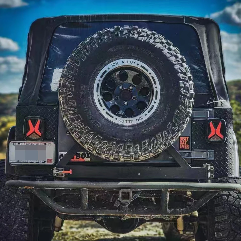Nové LED chvostové svetlá brzdové svetlo 1 pár pre Jeep Wrangler cj yj tj Lantsun T100