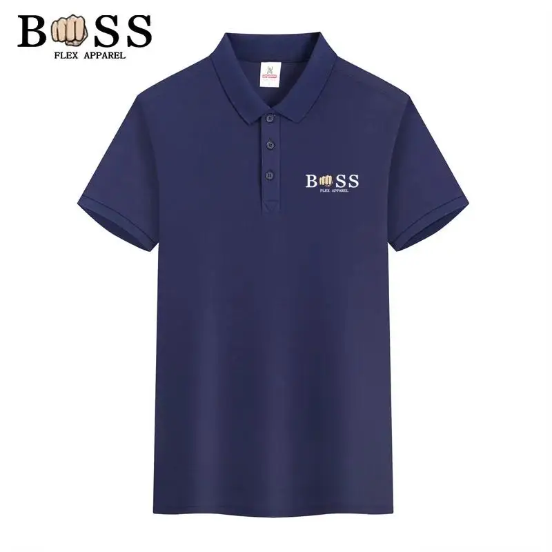 Nové letné pólové košele pre mužov Fashion Business Firmy Voľný čas Polieko s krátkym rukávom Tees Top klop
