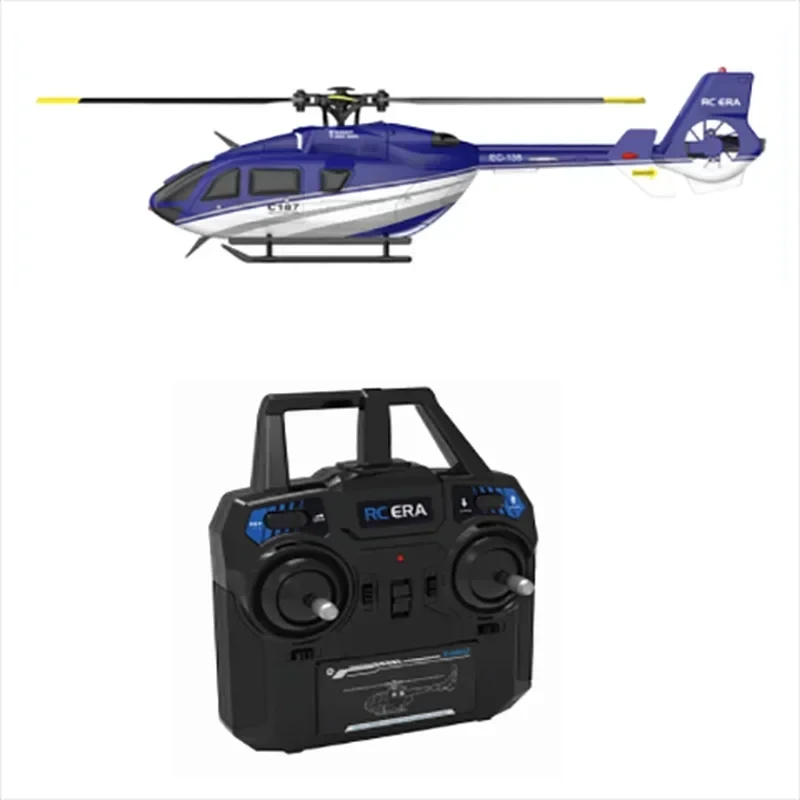 Nové lietadlo C187 Lietadlo diaľkového ovládača Kubingke EC135 Model diaľkového ovládača V vrtuľníku Single Paddle No Ailerons Airplane Model Model Hračka