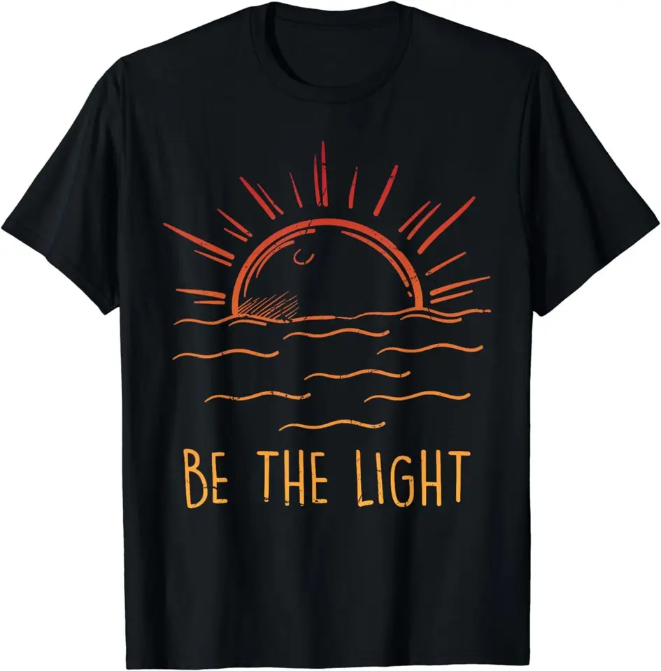 NOVÉ LIMITED BE LIGHT - Nechajte svoje svetlo žiariť - kresťanské tričko S -3XL