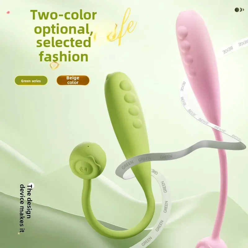 Nové malé dinosaurové skákanie vajíčok do tela Silný šokový prúd Numbing Move Mute Remote Masturbation Device ženské sexuálne hračky
