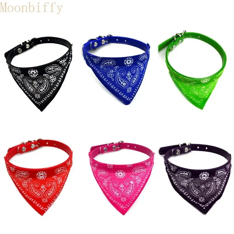 Nové malé psie trojuholník módne sliny slín šál nastaviteľný mačička Cat Collar Scarf Neckerchief náhrdelník trigon
