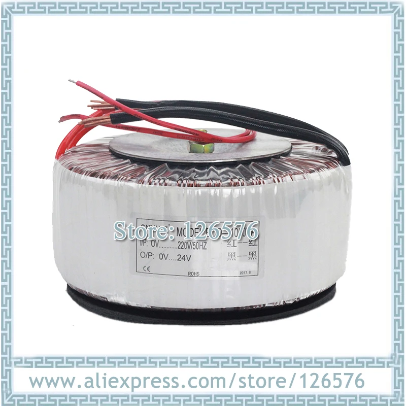 Nové meďné toroidné 2,5 kW 2500VA Vstupné napätie AC220V/AC110V Výstupné napätie 110V 70V 48V 24V 12V 5V Ring Transformátor