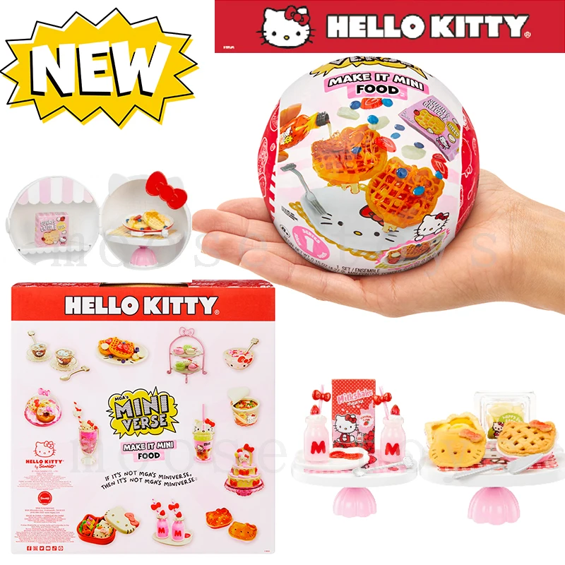 Nové miesto Hello-kitty originálne Mga Make It It Mini Sanrio Happy Hour Girls Dievča