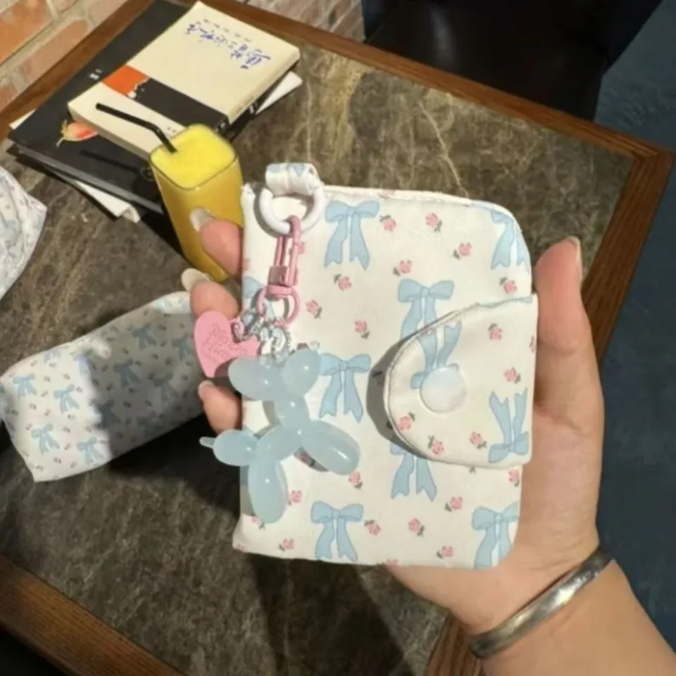 Nové mini šteňa krátke peňaženka Bubble Cloin Coin Panolou pre ženy dievčatá peniaze Elegantný držiak na kartu Cute Zipper Storage Bag Bag