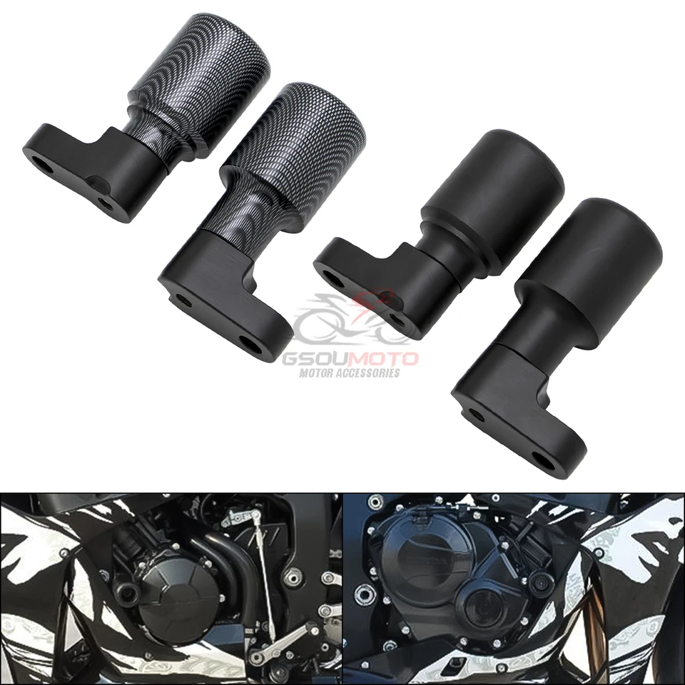Nové motocyklové príslušenstvo bez rezaného rámu Presúvače zrážok Falling Ochrana Honda CBR 600RR CBR 600 RR CBR600RR F5 2007-2008