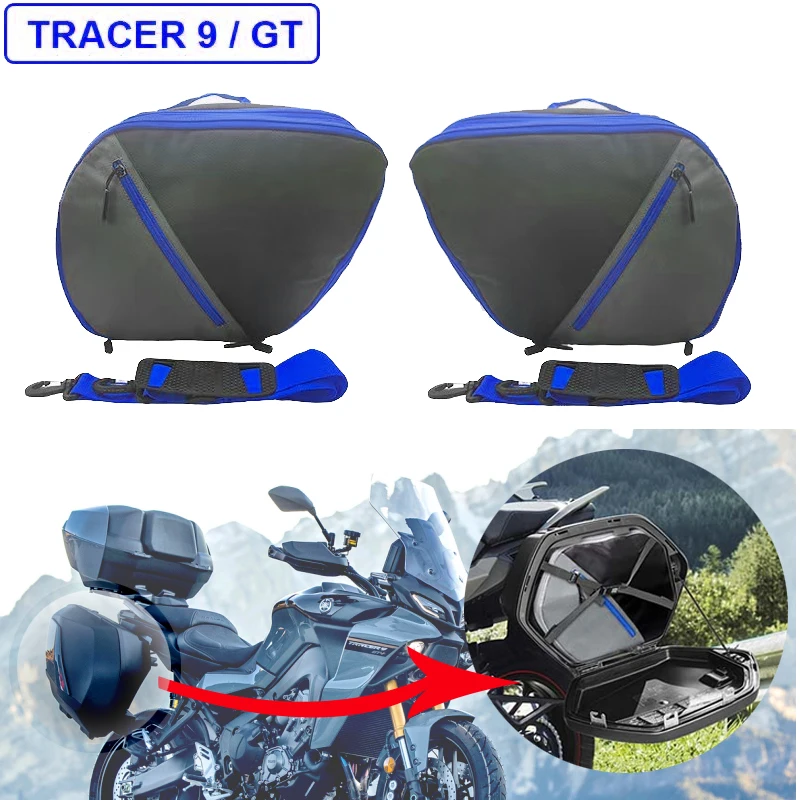 Nové motocyklové príslušenstvo pre Yamaha Tracer 900 GT Kuryty Vnútorné vrecká na náradie Tail Box Pannier Saddlebag pre Tracer 9/900