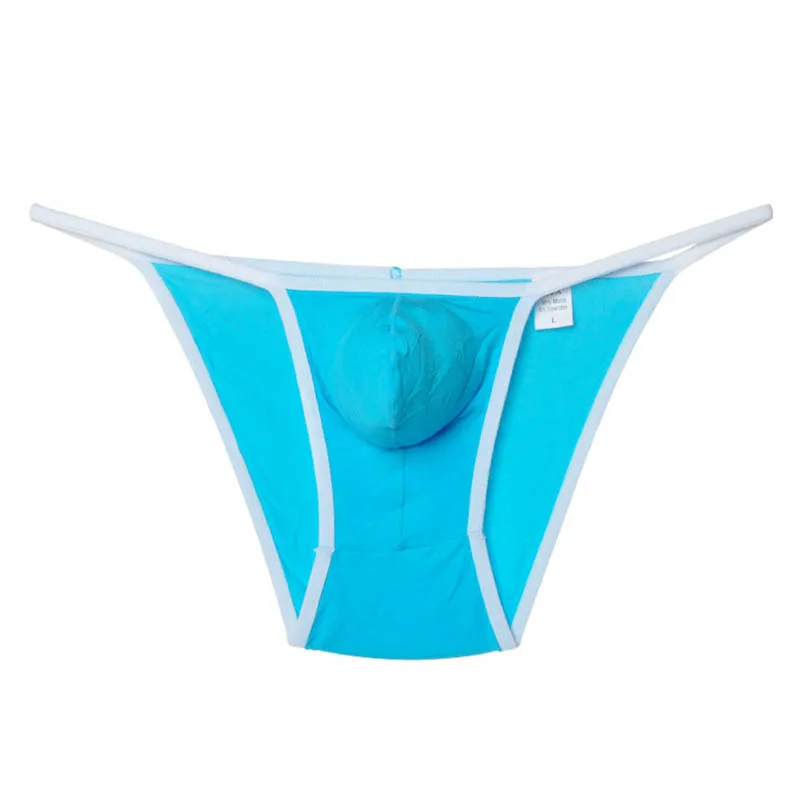 Nové mužské bikiny bikiny spodná bielizeň Modálne vrecko Brief Lany Otvorené