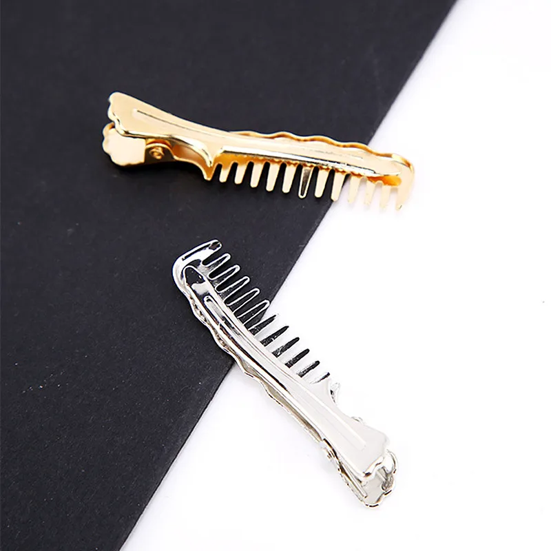 Nové módne kovové sponky na vlasy pre ženy hrebeň tvar vlasov Barrette Stick Hairpin Hair Styling Príslušenstvo pre ženy dievčatá ženy