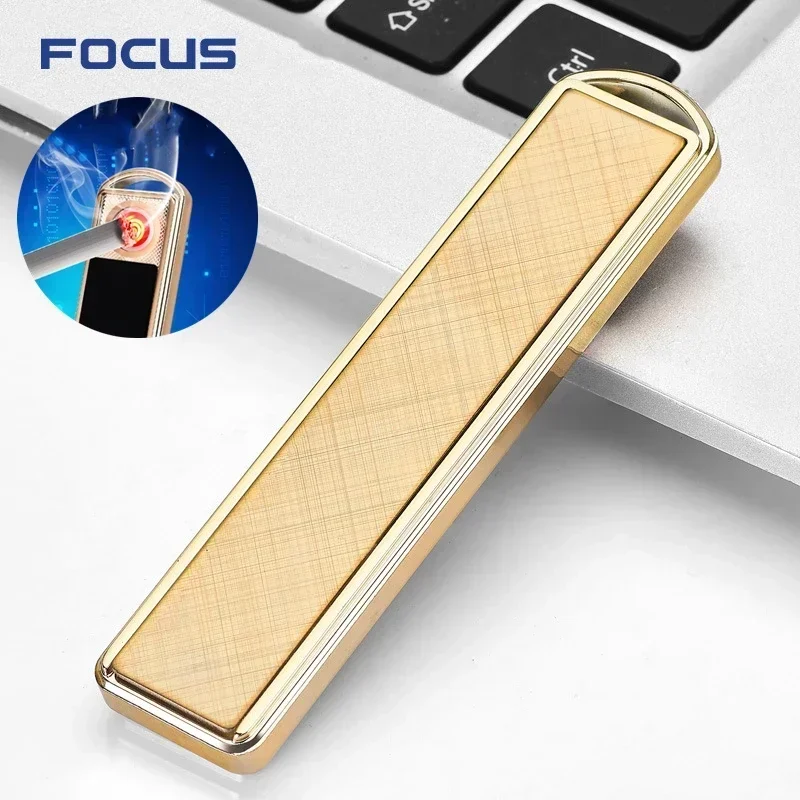 Nové módne kľúče USB Usb Zabávanie fajčenia Windproof Smooth Mirror Watchters Zinc Zinc zliatiny USB Nabíjateľné pekné darčekové kvapky