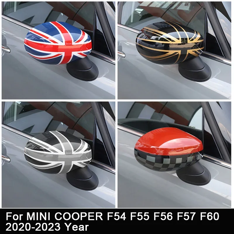 Nové nálepky Union Jack STRACERS Zadné zrkadlo pre Mini Cooper Mini Cooper S 2020 2021 2022 Countryman pre F60 F54 F55 F56 F57