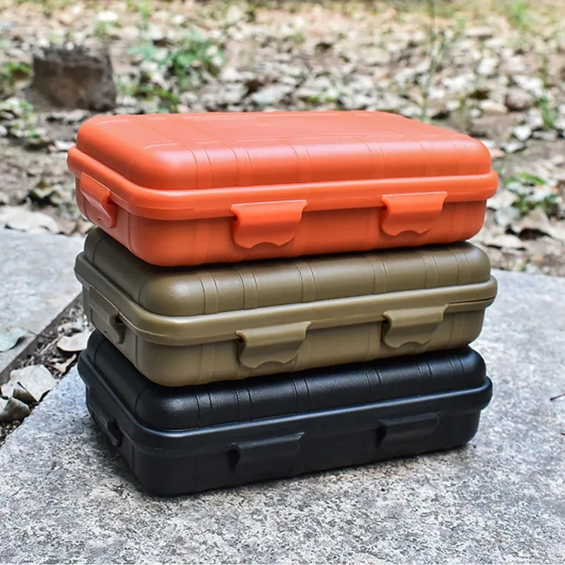 Nové nástroje EDC Outdoor Survival Kit krabica zapečatená nárazová nepremokavá krabica divoké prežitie Skladovacia škatuľa prenosné prenosné náradie