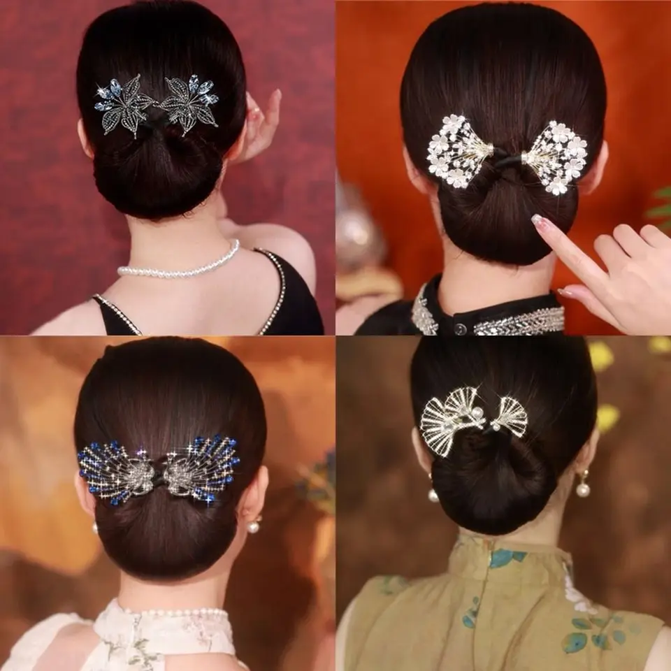 Nové nástroje na styling vlasov luk vlasy twister diy dievčenské doplnky čelenka valler móda Multifunkčný kúzelný luk klip