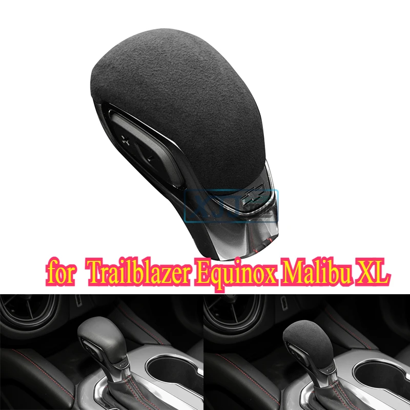Nové obloženie interiéru semišového vozidla pre Chevrolet Trailblazer Equinox Malibu XL 2020 2021 2022 2023 Gear Lever Shib Shift Cover Cover