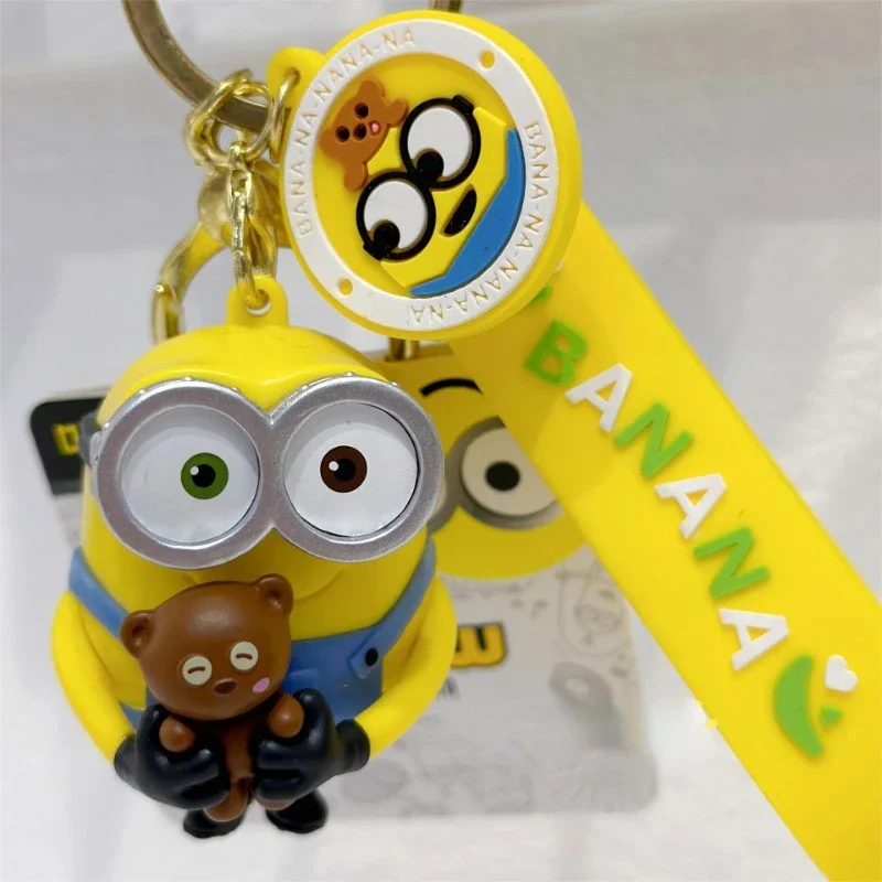 Nové originálne anime Minion Creative Auto Keychain Vynikajúca karikatúra Boys and Girls School Bag zavesenie príslušenstva
