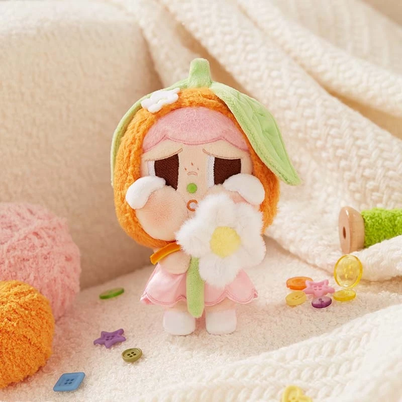 Nové originálne obmedzené krybaby sladké a kyslé plyšové bábiky prívesok kawaii plnené hračky Keychain Ornament Girls vianočný darček