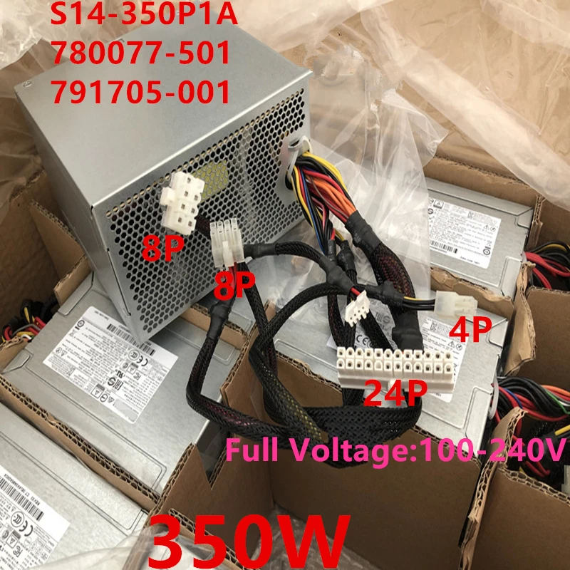 Nové originálne PSU pre HP ML110 G9 350W Spínací napájací zdroj S14-350P1A 780077-501 791705-001