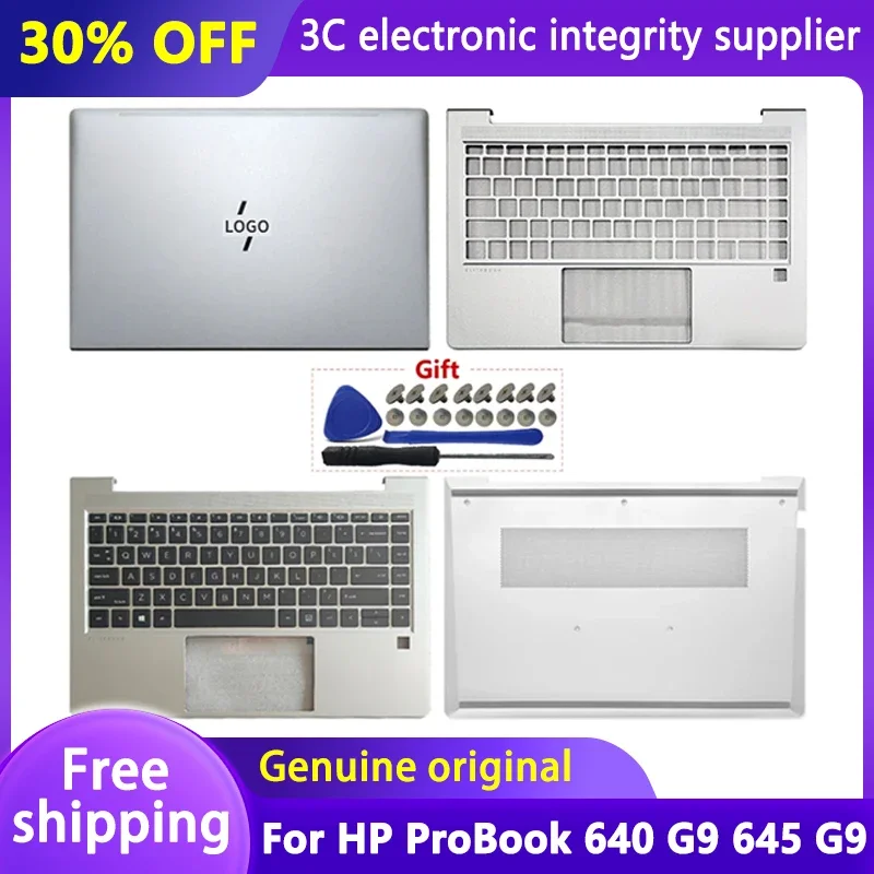 Nové originálne puzdro pre notebook pre HP Probook 640 G9 645 G9 LCD zadný kryt Palmrest Horná spodná časť puzdra podsvietenia Klávesnica Top kryt