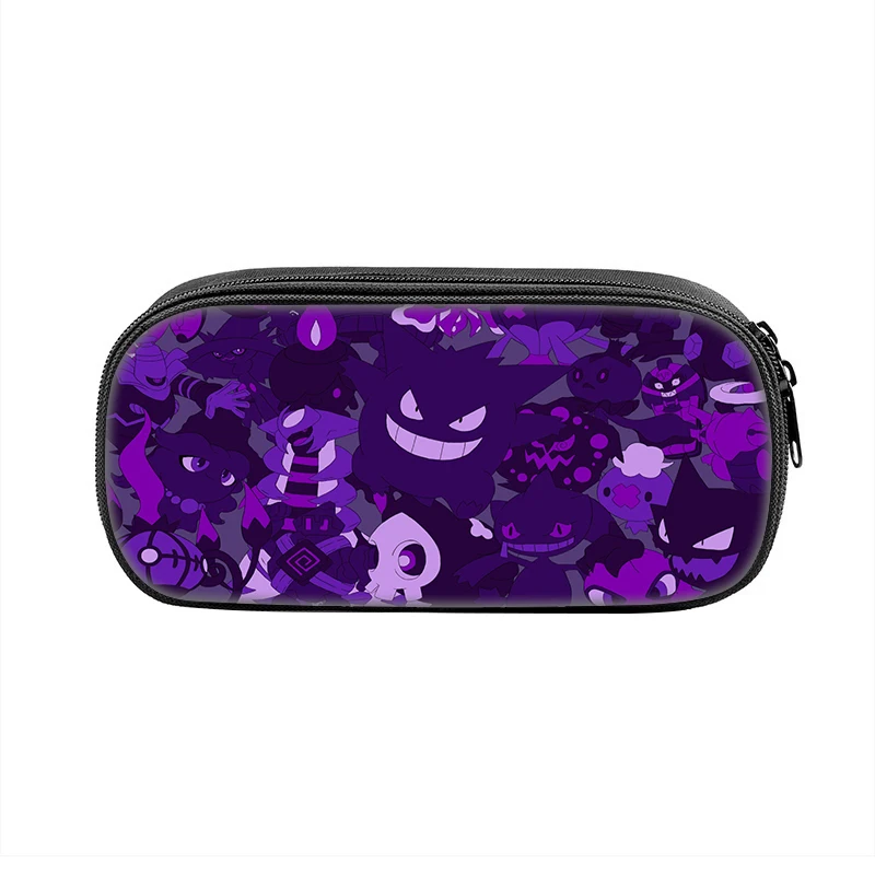 NOVÉ P-PIKACHUES ŠTUDENT CEURCICKÉ PASIL P-Pokemon New Polyester Veľká kapacita Detská kancelárska ceruzka Puzdro prenosná ceruzka na ceruzku