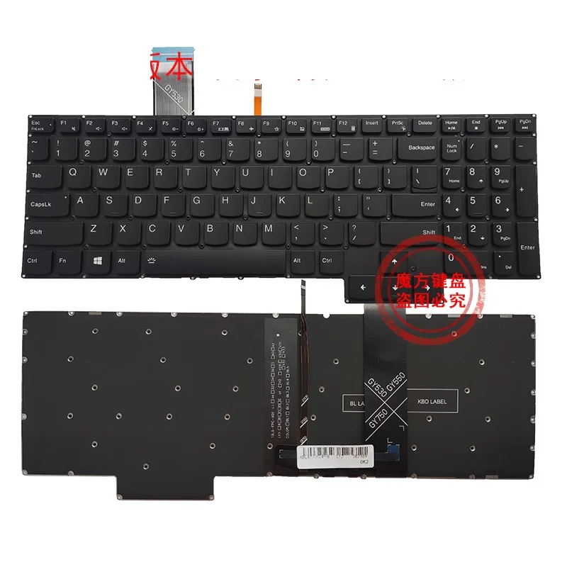 Nové podsvietenie klávesnice USA pre Lenovo Legion 5-17ach6 5-17ach6h 5-17arh05 5-17arh05h 5-17imh05h 5 17arh05 5 17arh05h 5 17imh05h05h05h05h05h05h