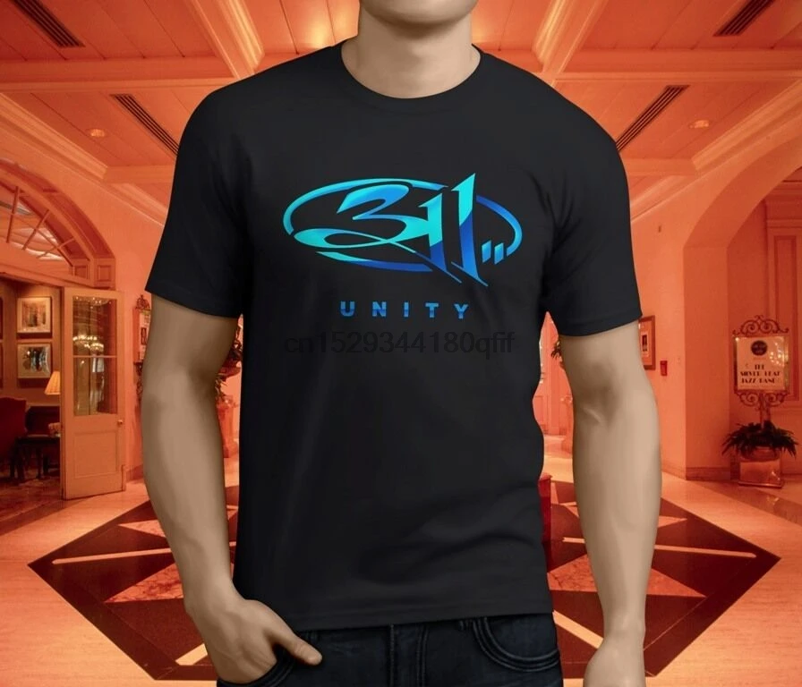 Nové populárne 311 Rock Band Unity Mens čierne tričko S-3XL