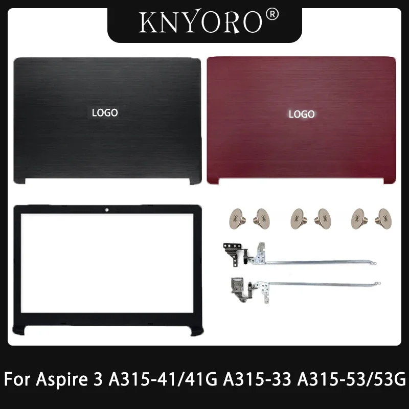 Nové pre Acer Aspire 3 A315-41 A315-41G A315-33 A315-53 A315-53G NAPOHOP LCD LCD Zadný kryt horný zadný vek LCD LCD Hinges Front Bezel Black Black Black Black Black Black