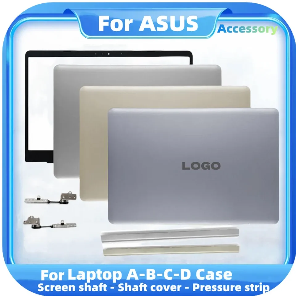 Nové pre ASUS S4100V S4200U S410U R421U HORKY PANY LCD Zadný kryt/predný rám/pánty/pántský kryt/Palmrest/spodný puzdro