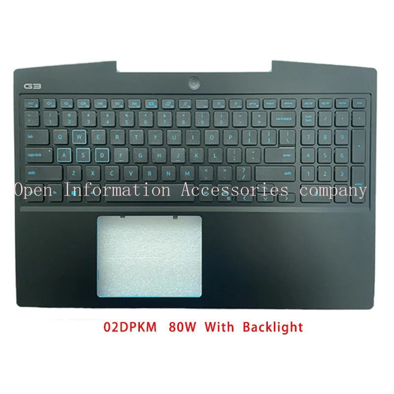Nové pre Dell G3 3500 náhradné príslušenstvo pre notebook Palmrest/Klávesnica s podsvietením 02 dpkm non odtlačky prstov verzia 80W