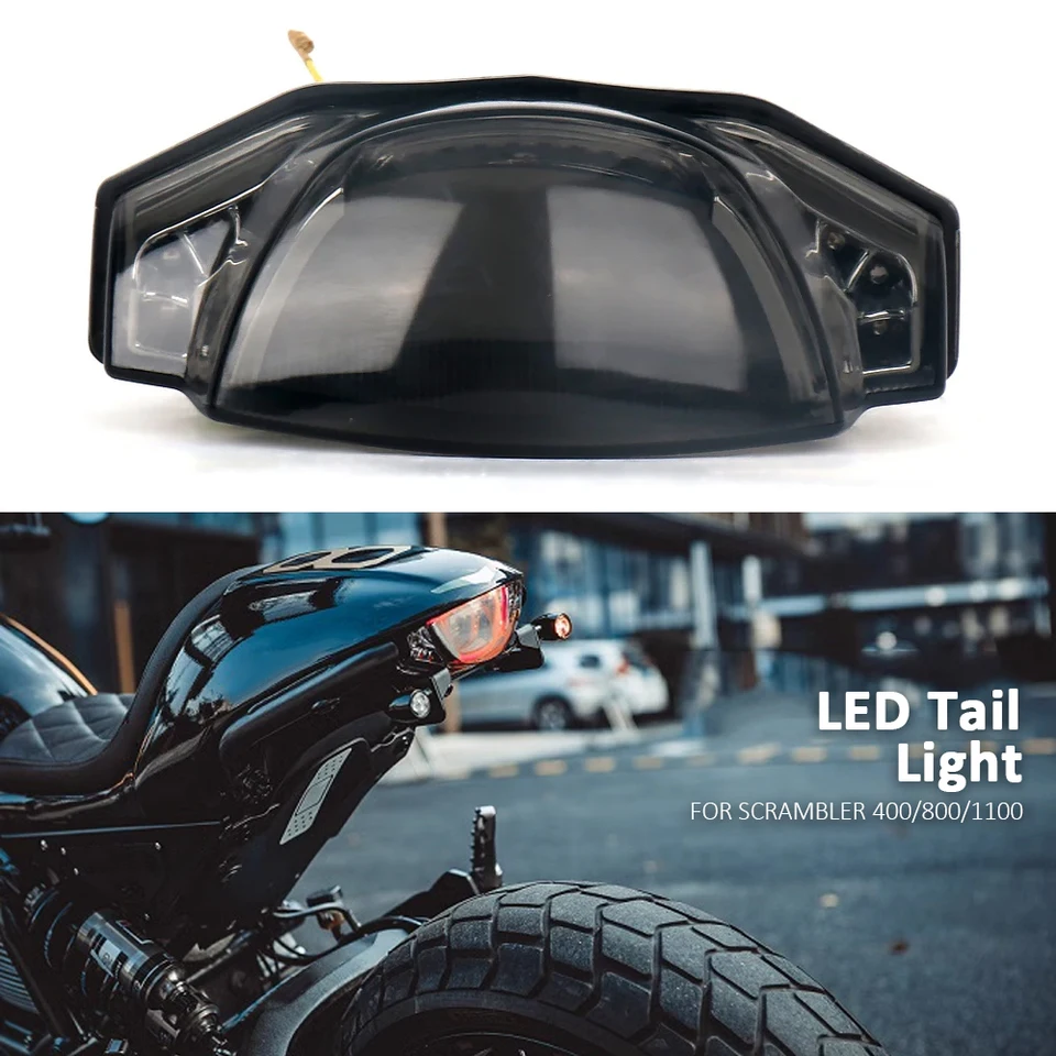 Nové pre Ducati Scrambler 400 Scrambler 800 1100 Motocyklové príslušenstvo Integrácia LED TACK TACH LIGHT SIGNALE Zostava SIMBLY LAMP