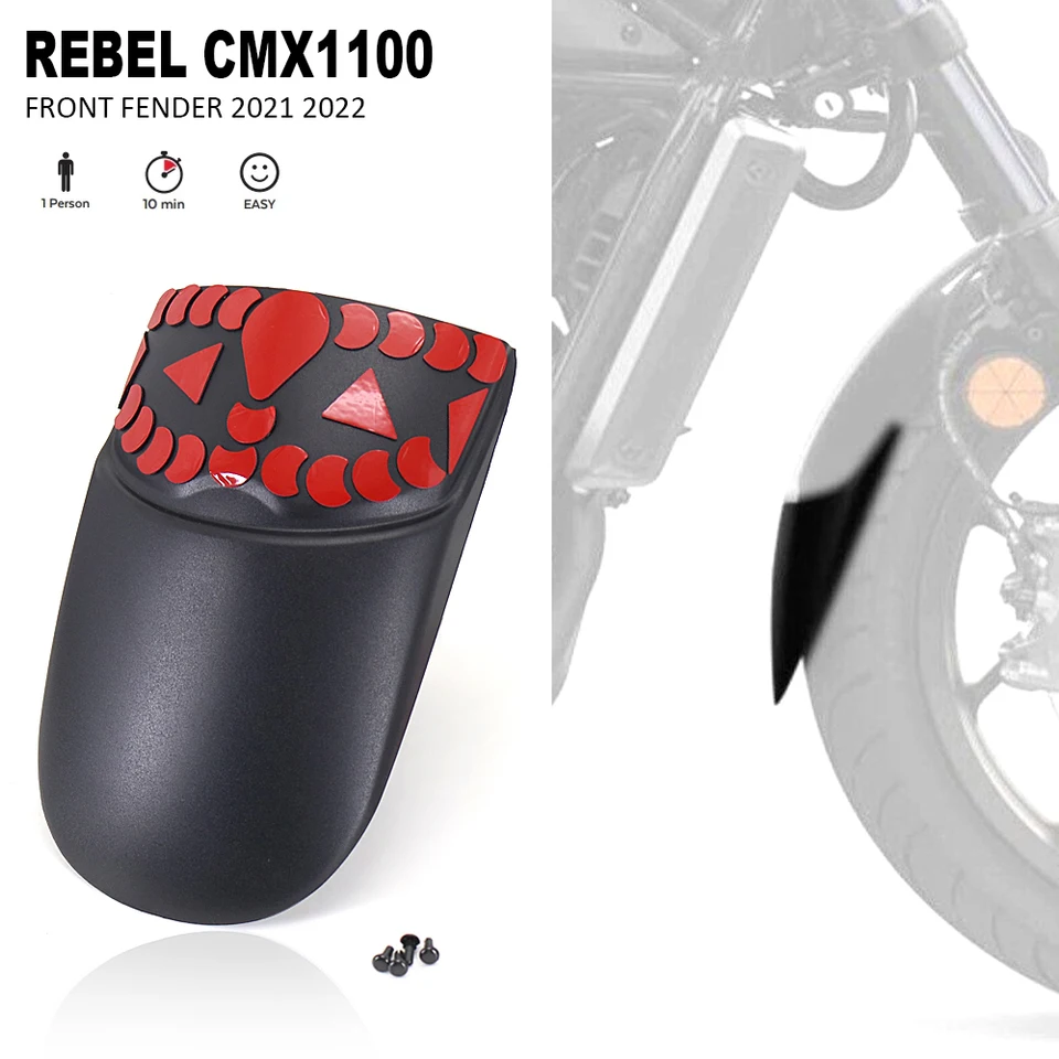 Nové pre Honda Rebel CMX 1100 CMX1100 2021 2022 Motocykel predného blatníka predné koleso predĺženie Fender Splash Mudguard Guard