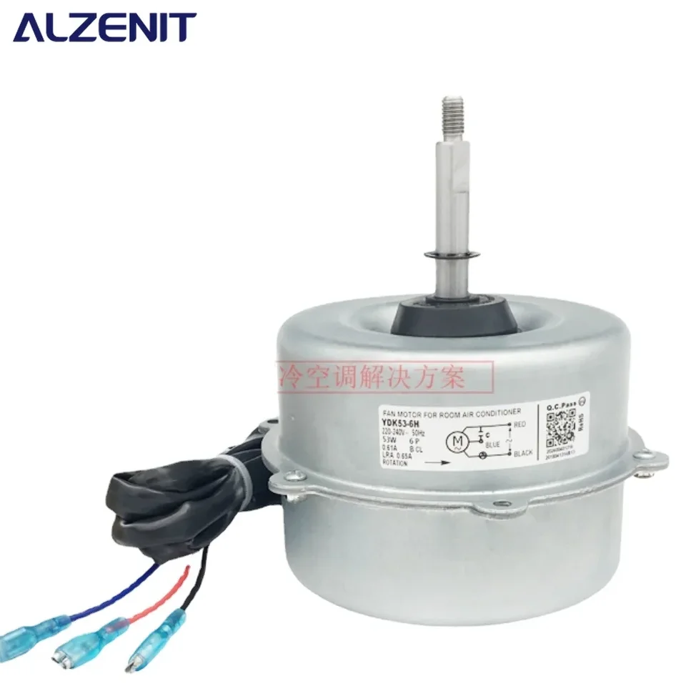 Nové pre klimatizáciu Midea Outdoor Unit AC Motor AC Motor YDK53-6H 220-240V 50Hz 53W Kondicionovacie diely
