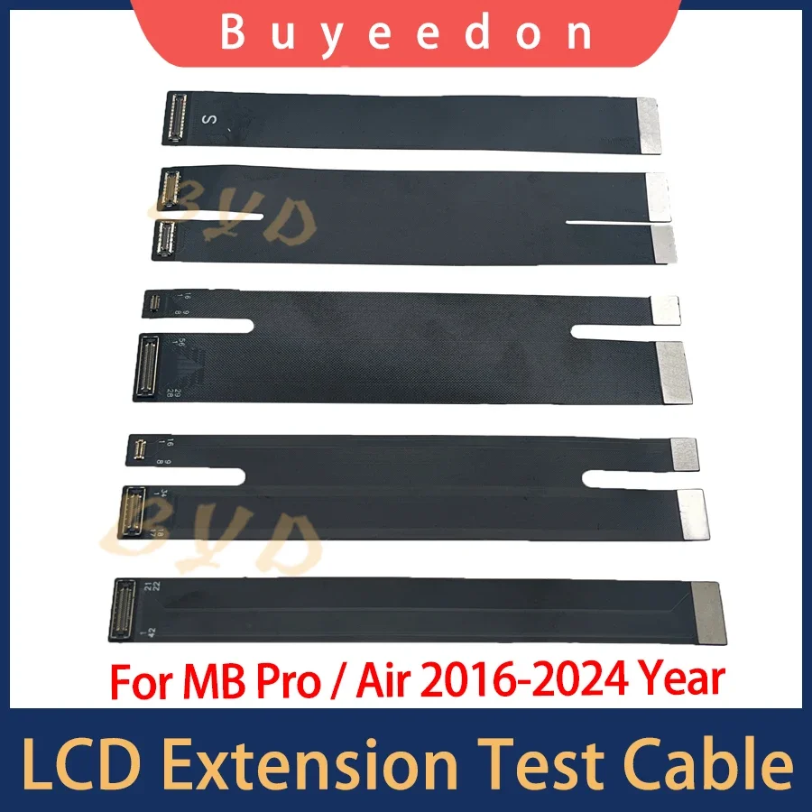 Nové pre MacBook Pro Air A1706 A1708 A1707 A1990 A2338 A2442 A2779 A2485 A2681 A2941 LCD obrazovky LCD DISPISS DISSION Test Flex Flex kábla