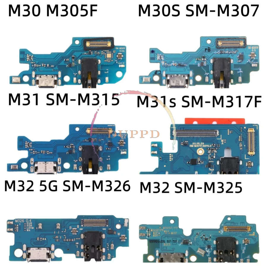 Nové pre Samsung Galaxy M30 SM-M305F M307 M31 SM-M315 M317 M32 SM-M325 5G M326 USB Nabíjacie porty DOP