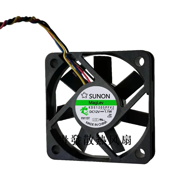 Nové pre Sunon KDE1205PFV2 5010 50*50*10 mm DC12V 1,1W 5 cm prepínač ventilátora ventilátora
