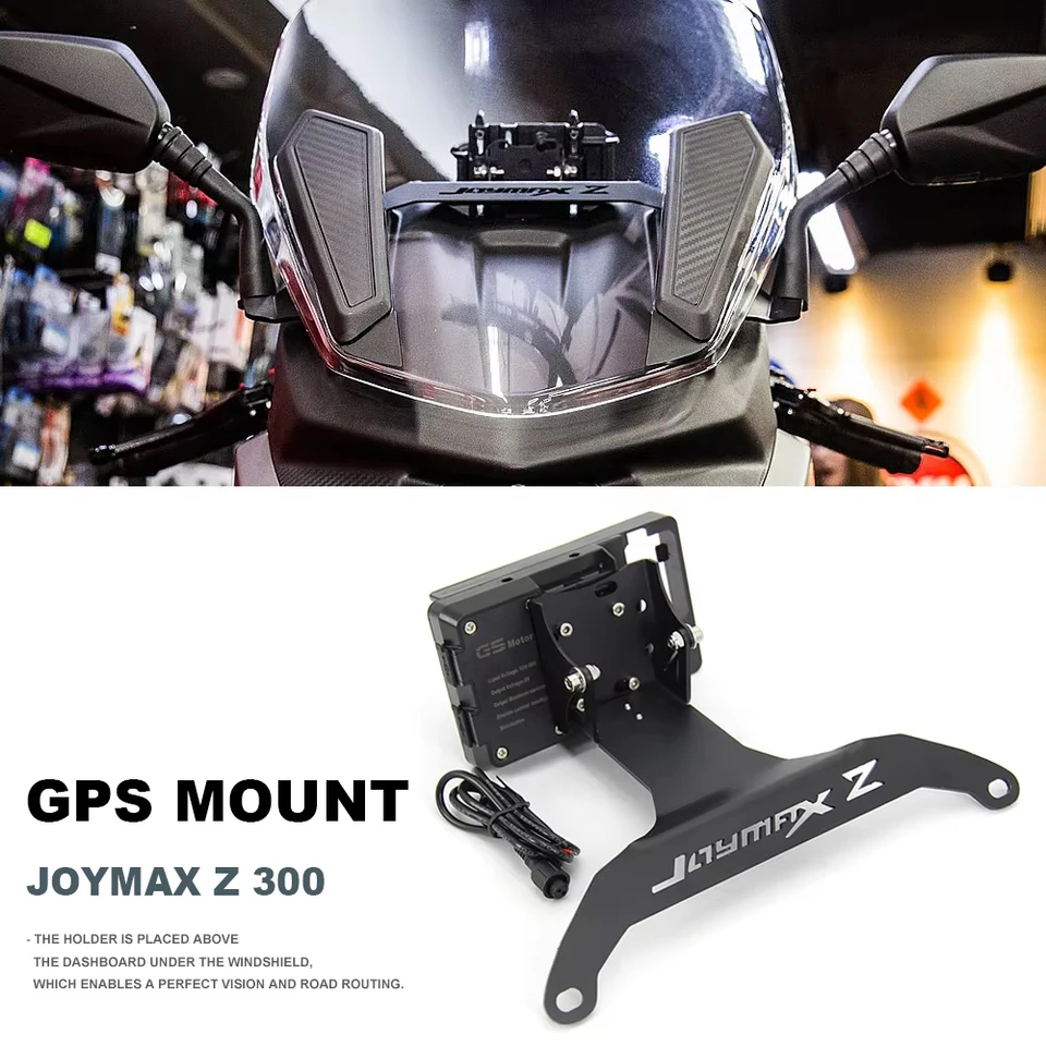 Nové pre Sym Joymax Z 300 Motocykel Motocykel Mount Mount Držiteľ navigácie GPS