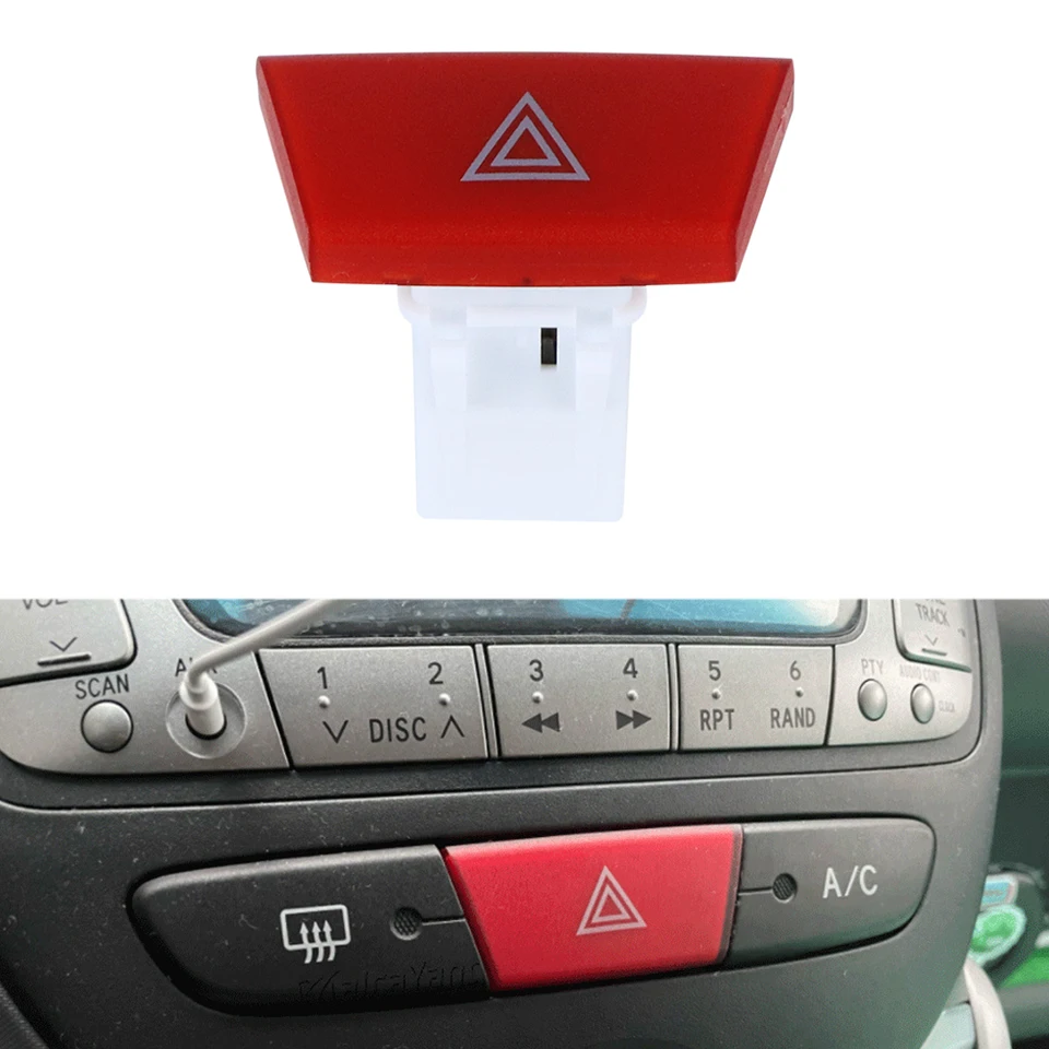 Nové pre Toyota Aygo Mk1 Peugeot 107 Citroen C1 Výstraha Výstražného indikátora Svetla prepínač núdzového ovládača 6490.ng 6490ng