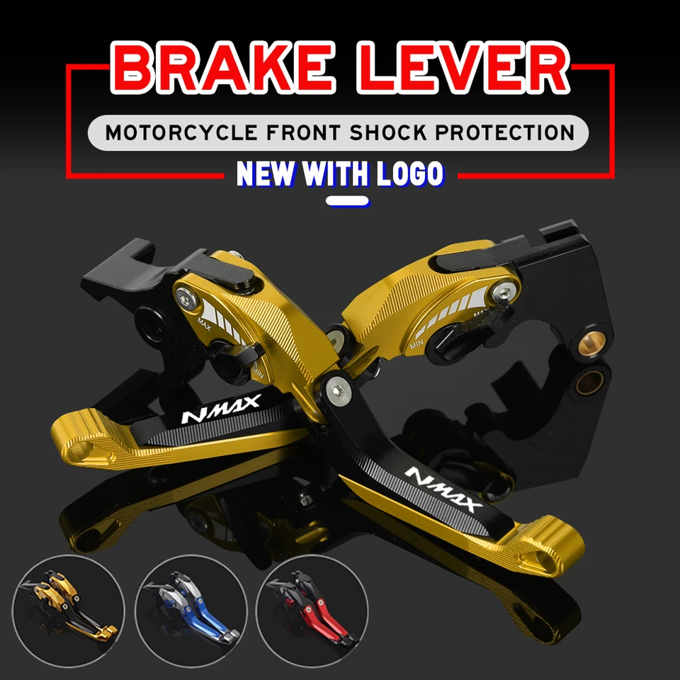 Nové pre Yamaha NMAX 160 155 125 2015-prítomné motocyklové príslušenstvo spojka páka BRZDE SETA Sada Nastaviteľná sklopná rukoväť pásky