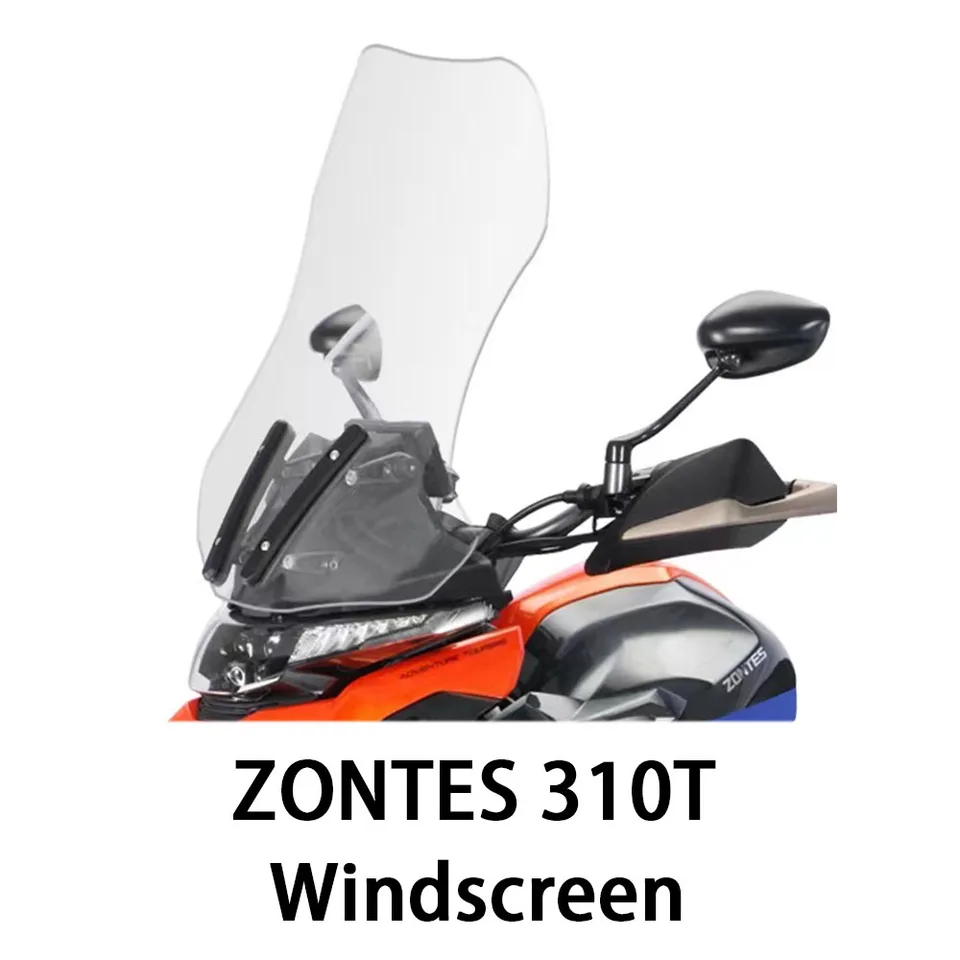 Nové pre Zontes 310T Príslušenstvo Černé sklo Športové čelné sklo DEFLECTOR FILE ZONTES 310T 310T1 310T2 T310 T1310 T2310