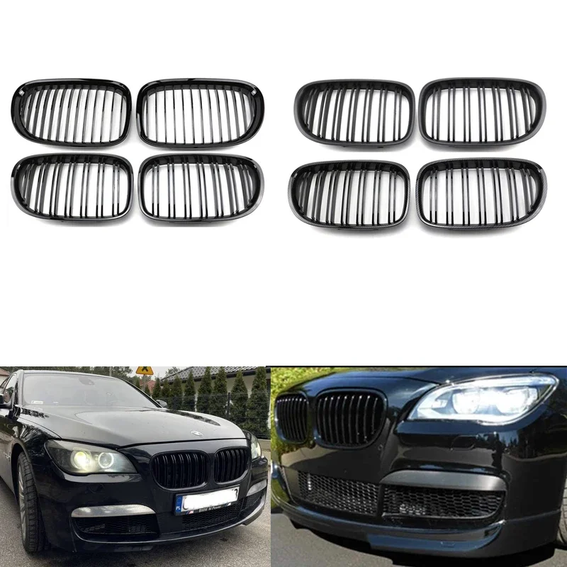 Nové predné obličkové nárazník mriežky ABS Fit for BMW 7 Series F01 F02 740I 745I 750i 2009 2010 2012 2012 2013 2013 2014 2015 2016