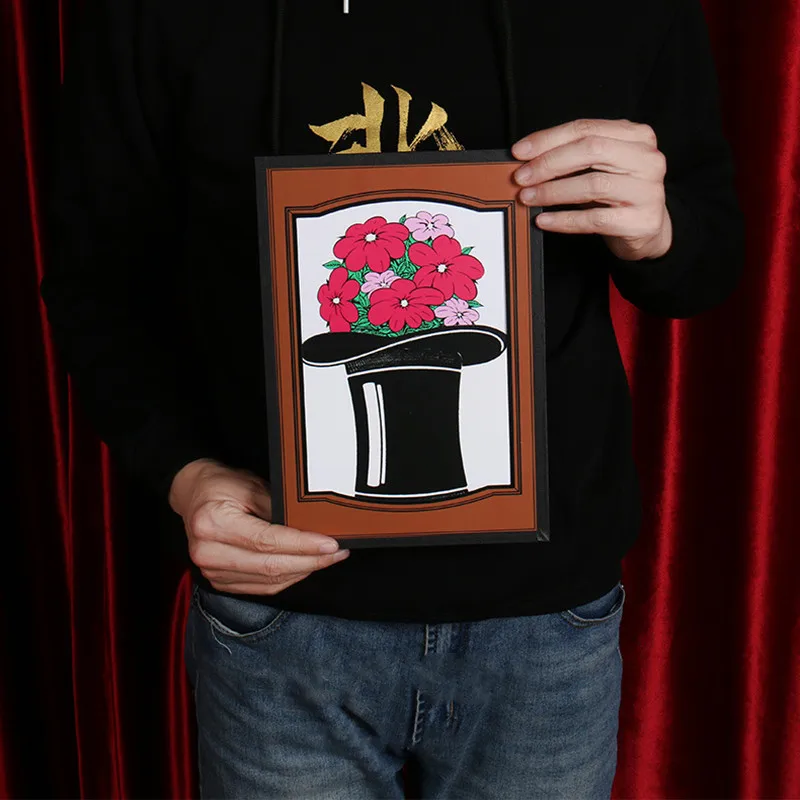 Nové príchodové objekty sa objavujú z klobúku klobúku klobúka pre detské darčeky Magic Tricks Professional pre kúzelníkovú pódiu ilúzia