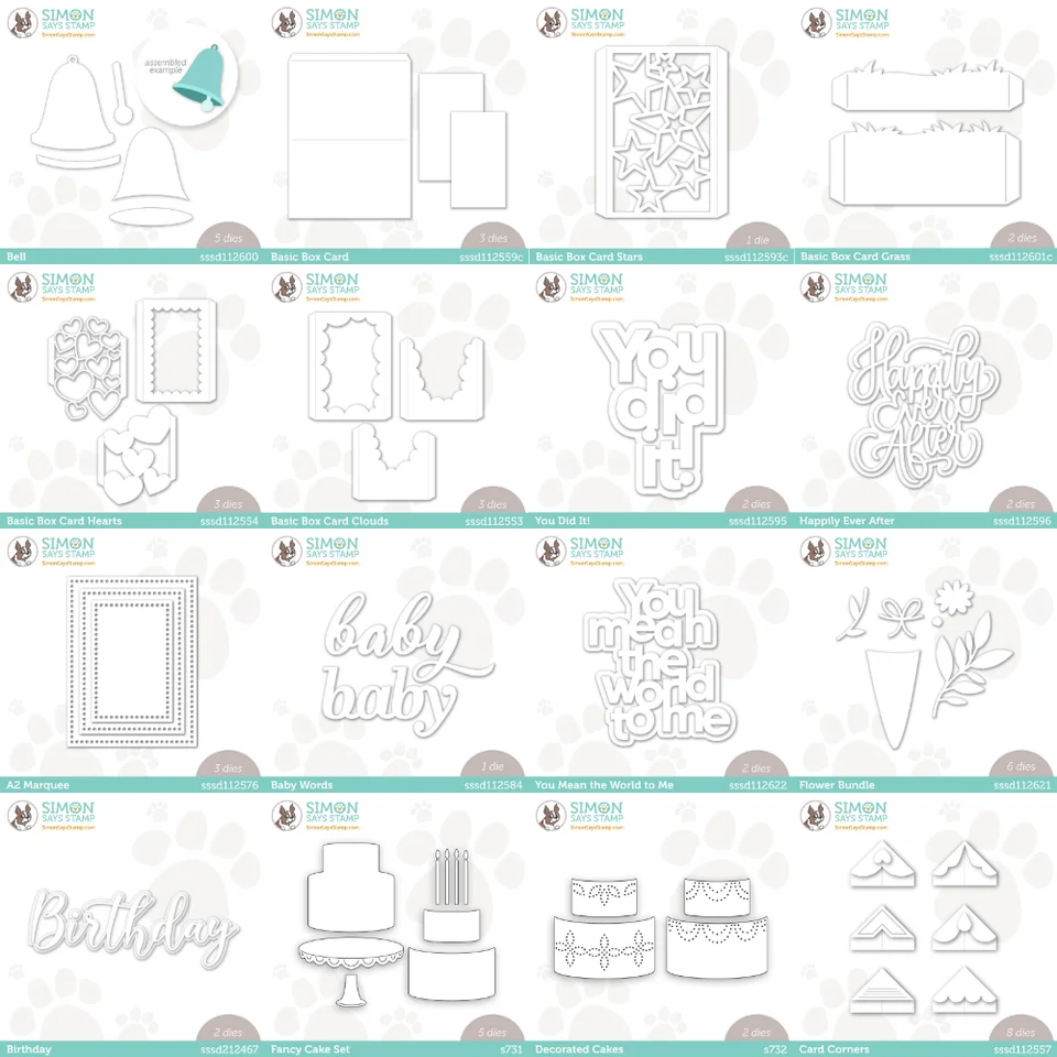 Nové prílety máj 2022 kovové rezanie matričiek DIY Scrapbooking Photo album Dekoratívne reliéf