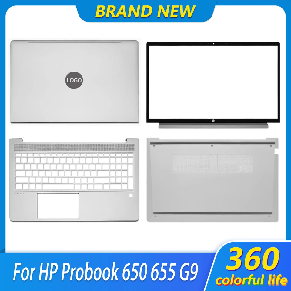 Nové puzdro pre notebook pre HP Probook 650 655 G8 650 G9 LCD zadný kryt predného rámu Palmrest dolný spodný puzdro Klávesnica 15,6 palca