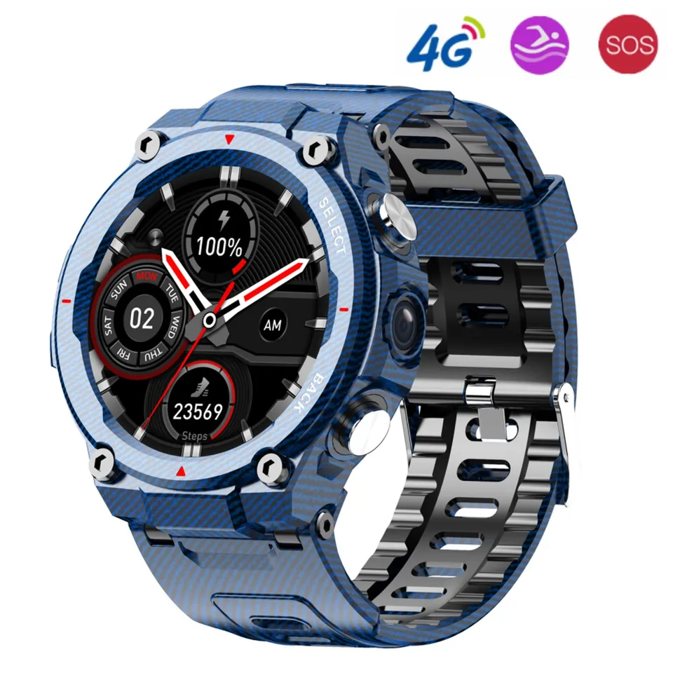 Nové q998 Outdoor Smart Watch 4G Telefonter Call Smartwatch RelOJ Inteligente Nositeľné zariadenie 512 MB 4 GB nepremokavého prachového odolna proti prachu