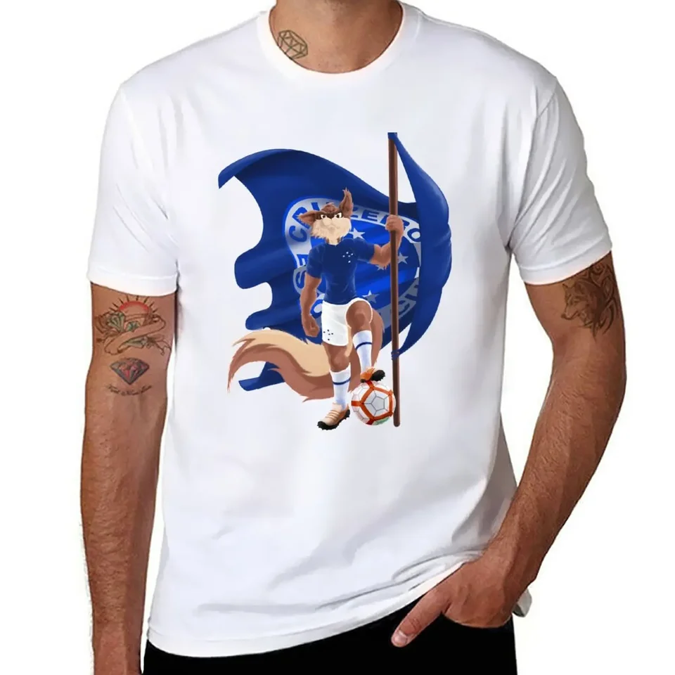 Nové rapos? O-Cruzeiro Esporte Clube Tričko vznešené tričko anime oblečenie chlapci biele tričká Pánny Grafické tričká balenie
